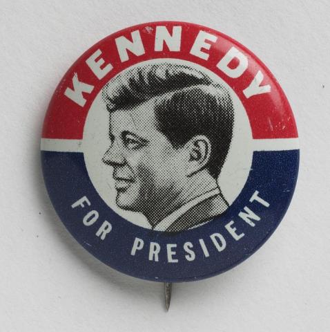 'Kennedy for President' Campaign Button (MO 96.247.4)