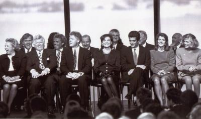 Dedication of the New Museum of the John F. Kennedy Presidential Library October 1993