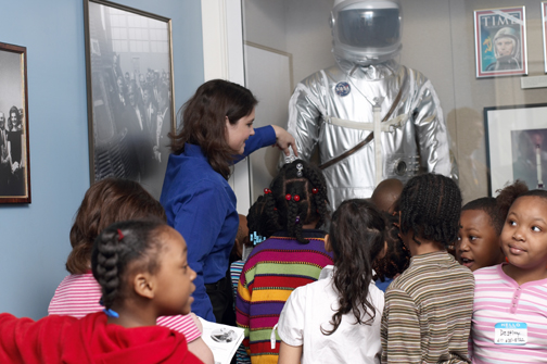 Children in Space Room of the Kennedy Library Museum