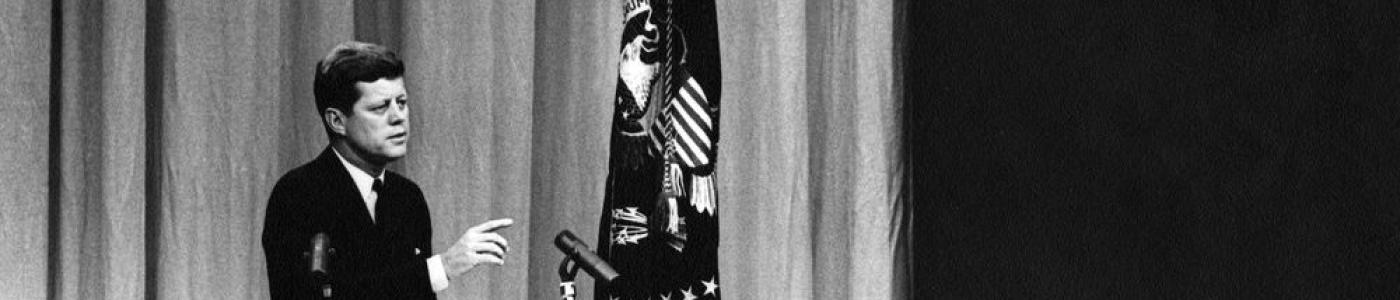 JFKWHP-AR6309-E. President John F. Kennedy Speaks at Press Conference, 1 February 1961