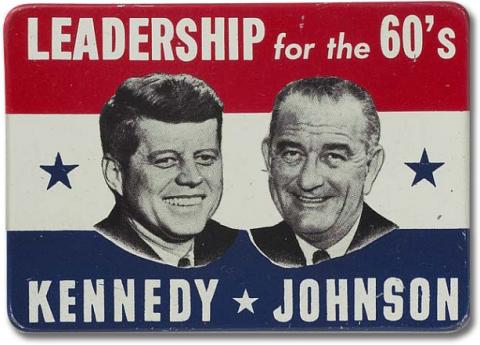 John F KENNEDY FOR PRESIDENT SIGN METAL PLAQUE presidential campaign print 