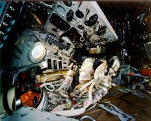 Alan Shepard in Freedom 7 Space Capsule